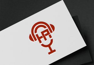 HP Letter And Radio Logo Design Template