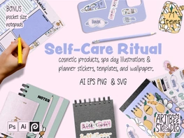 Self-Care Rituals illustration pack preview picture