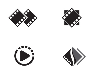 Abstract film icon illustration preview picture