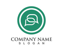 message bubble logo and symbol speech icon illustration