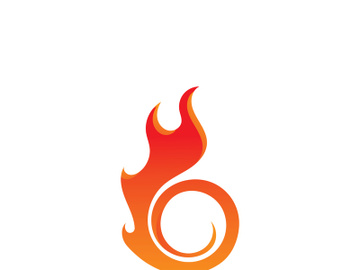 Fire flame vector illustration design preview picture