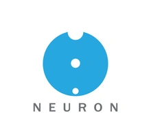 Neuron logo or nerve cell logo design,molecule logo illustration template icon with vector concept