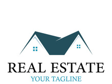 simple real estate logo design,building,skyscraper,property business,apartment,architecture vector