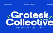Grotesk Collective - Modern Sans Serif Font