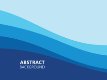 Blue wave water background wallpaper vector