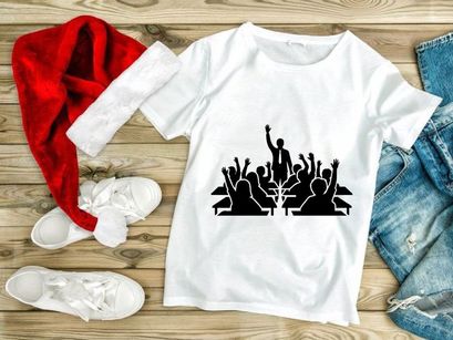 Classroom Raising Hands Icon