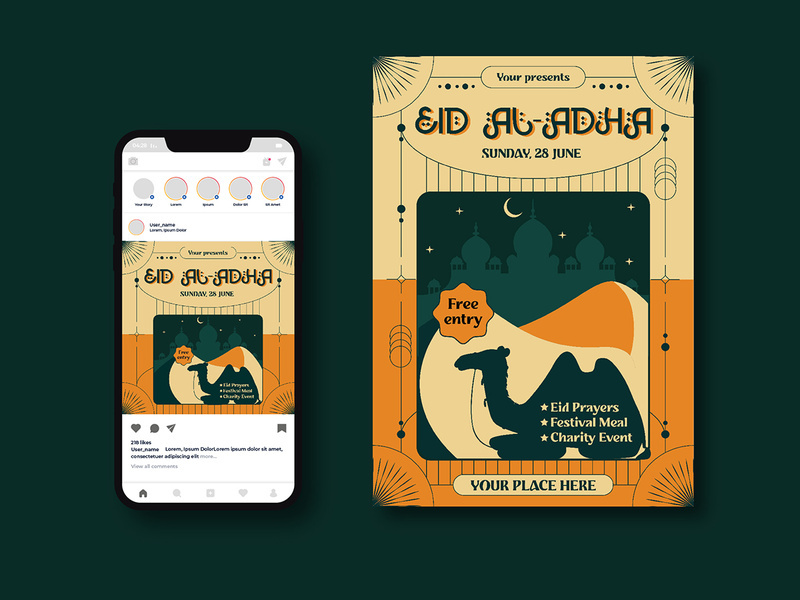 Eid-al-Adha Flyer