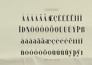 Wonder Astrella | Modern Display Serif