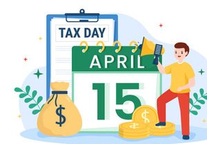 14 Tax Day Illustration