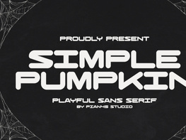 Simple Pumpkin - Playful Sans Serif preview picture