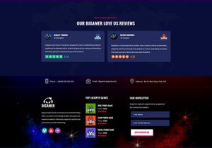 Bigamer - eSports And Gaming Tournaments PSD Template