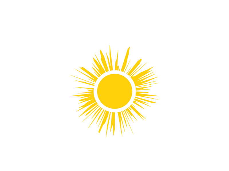 Sun Vector illustration Icon