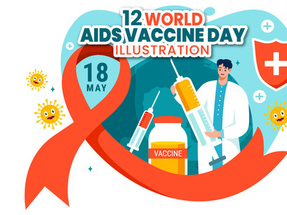 12 World Aids Vaccine Day Illustration