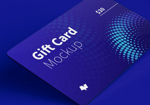 Gift Card Mockup 07
