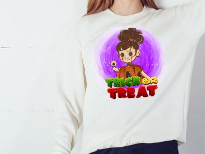 Trick or Treat PNG, Halloween Png, Halloween Sublimation