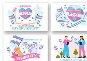 13 International Transgender Day of Visibility Illustration