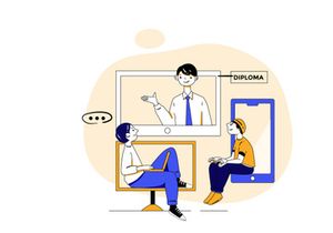Online Study Illustrations