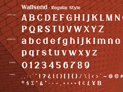 Wallsend - Display Font