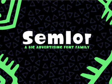 Semlor Font Family preview picture