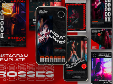 Rosses Instagram Template preview picture