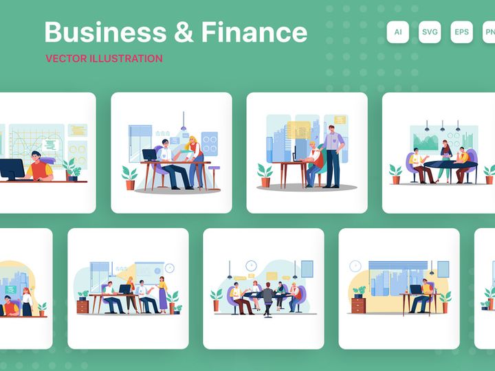 M169_ Business Finance Illustrations