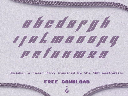 Dojebi - Free Y2K Font by Undergrafik Studio ~ EpicPxls