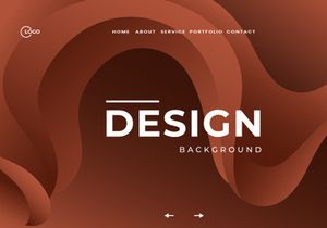 Minimalist Abstract Background Dynamic Wave