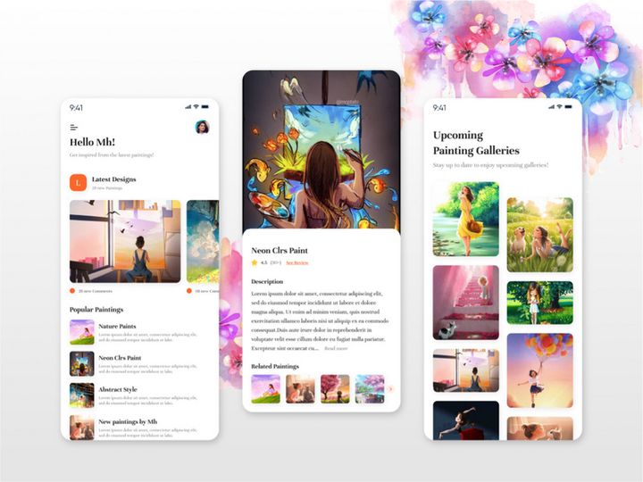 Painting App Design preview picture