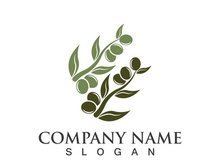 Extra virgin olive oil logo icon design vector illustration