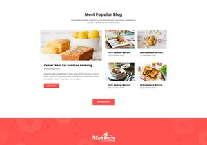 Food Delivery PSD Template