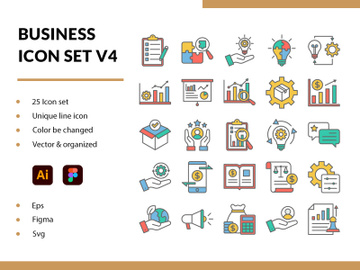 Business Icon Set V4 preview picture