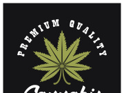 Mariuhana leaf symbol, marijuana or hemp icon, cannabis medical sign, weed drug vector illustration