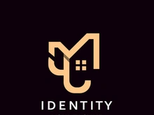 Letter MJ elegance logo with elegant home concept simple and minimalist graphic design