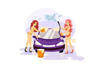 M220_Car Washing Service Illustrations