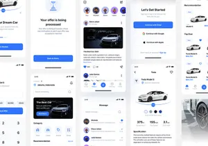 Car Marketplace App UI Kit