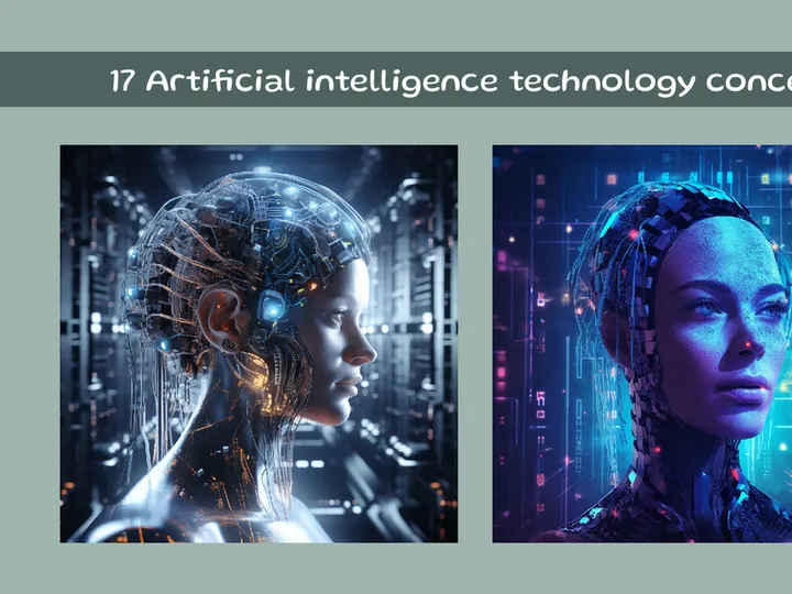 Artificial intelligence technology concept