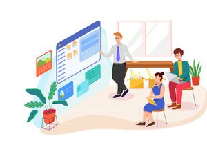 M158_Business coaching Illustrations