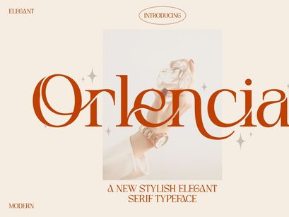 Orlencia – Elegant Modern Serif Font