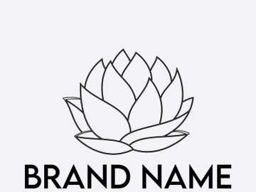 Lotus logo design preview picture