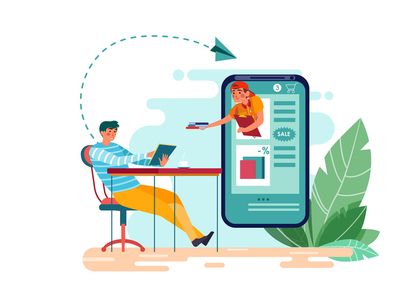 M119_Online Shopping Illustrations