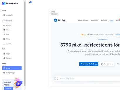 Modernize Free Angular Admin Dashboard Template