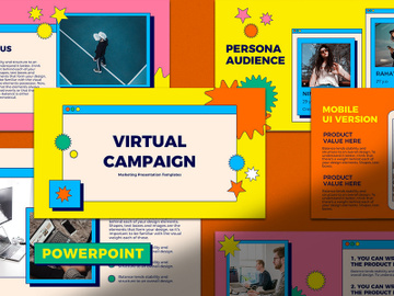 Virtual Campaign Google Slide Presentation preview picture