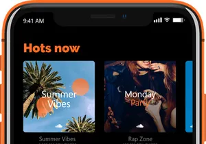 SoundCloud Dark Version - UI Kit