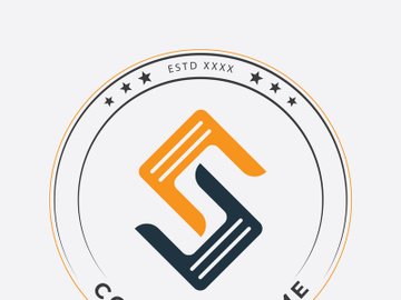 S letter logo vector illustrations design icon template preview picture