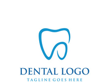 Dental abstract logo. Dental Health, dental care and dental clinic. Logo for health, dentist and clinic.