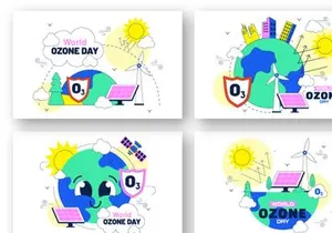 10 World Ozone Day Illustration