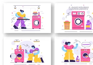 10 Laundry Room Illustration