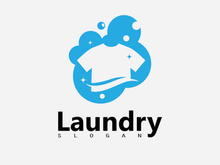 Laundry Washing Machine Logo