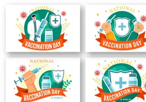 13 National Vaccination Day Illustration