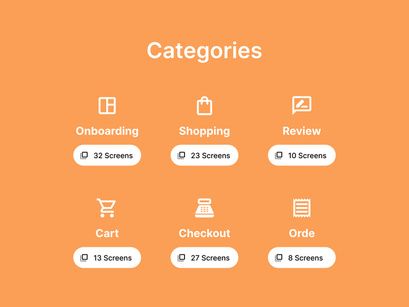 K'pasa - E-Commerce Mobile App UI Kit